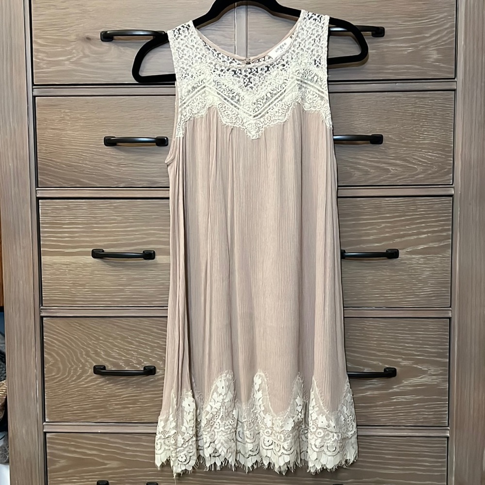 Blush and Lace Dress
